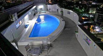 Studio meublé luxe Bonapriso Douala avec piscine