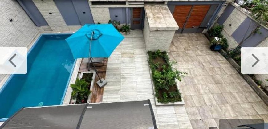 Villa meublée à Douala – 4 chambres avec piscine privée | Makepe