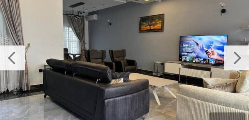 Villa meublée à Douala – 4 chambres avec piscine privée | Makepe